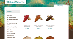 Desktop Screenshot of boho-morocco.com